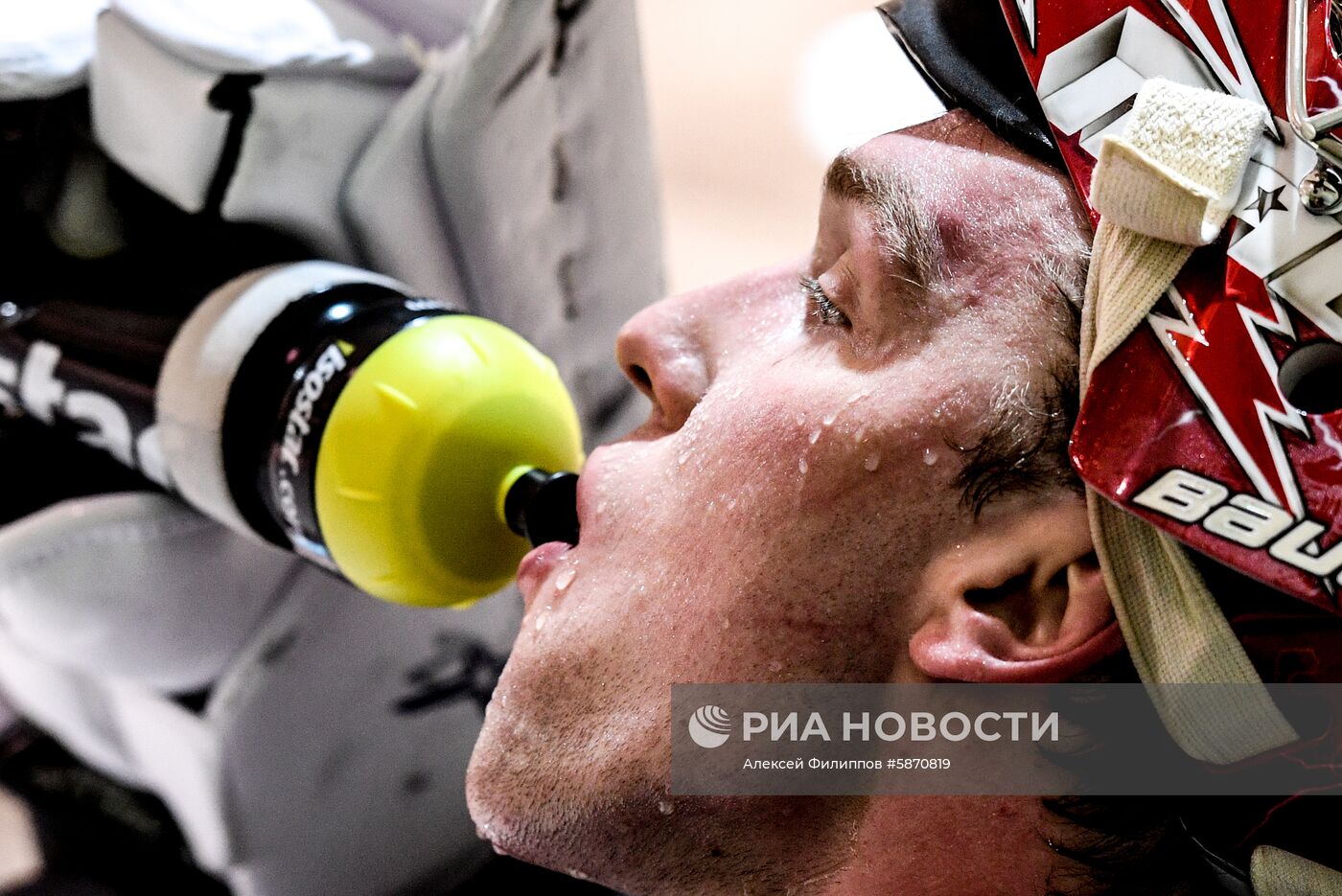 Хоккей. Тренировка сборной России