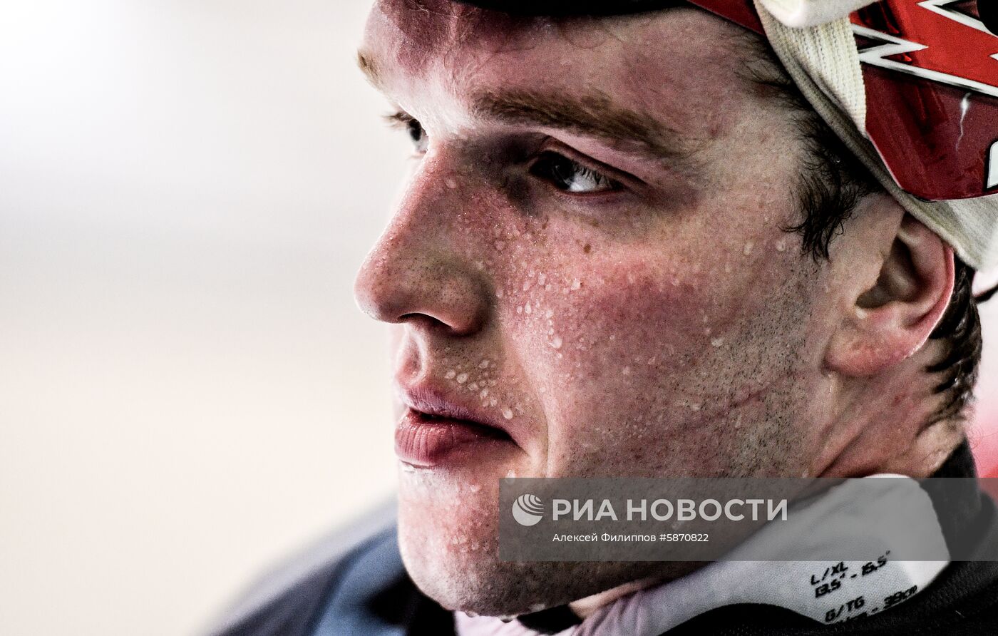 Хоккей. Тренировка сборной России