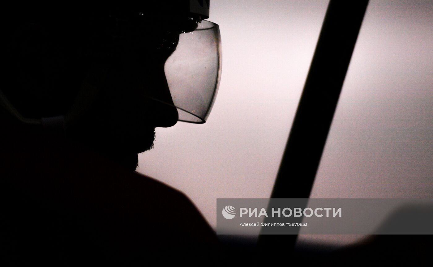 Хоккей. Тренировка сборной России