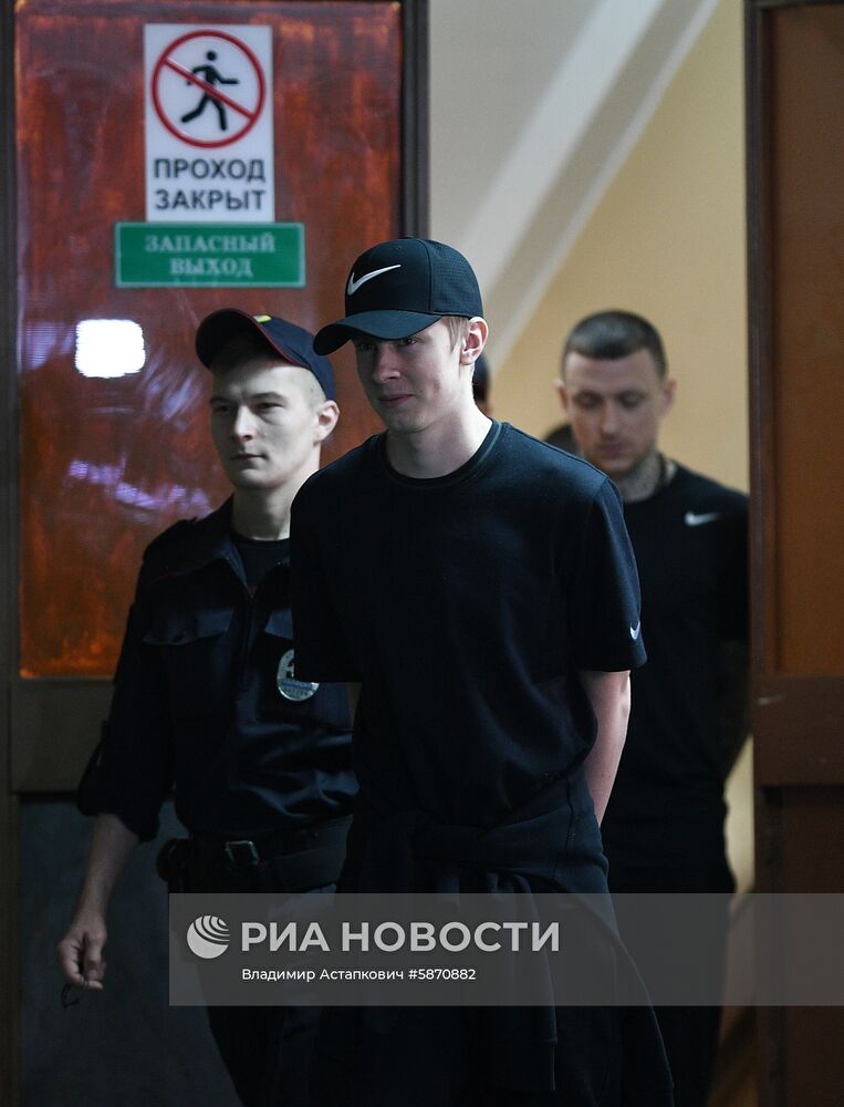 Оглашение приговора А. Кокорину и П. Мамаев