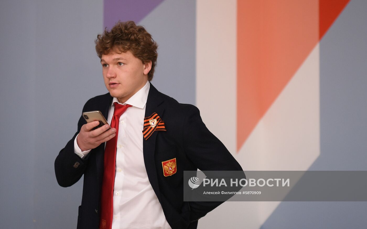 Презентация сборной России по хоккею перед ЧМ-2019