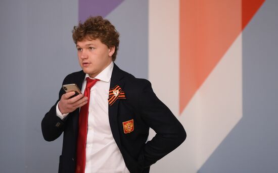 Презентация сборной России по хоккею перед ЧМ-2019