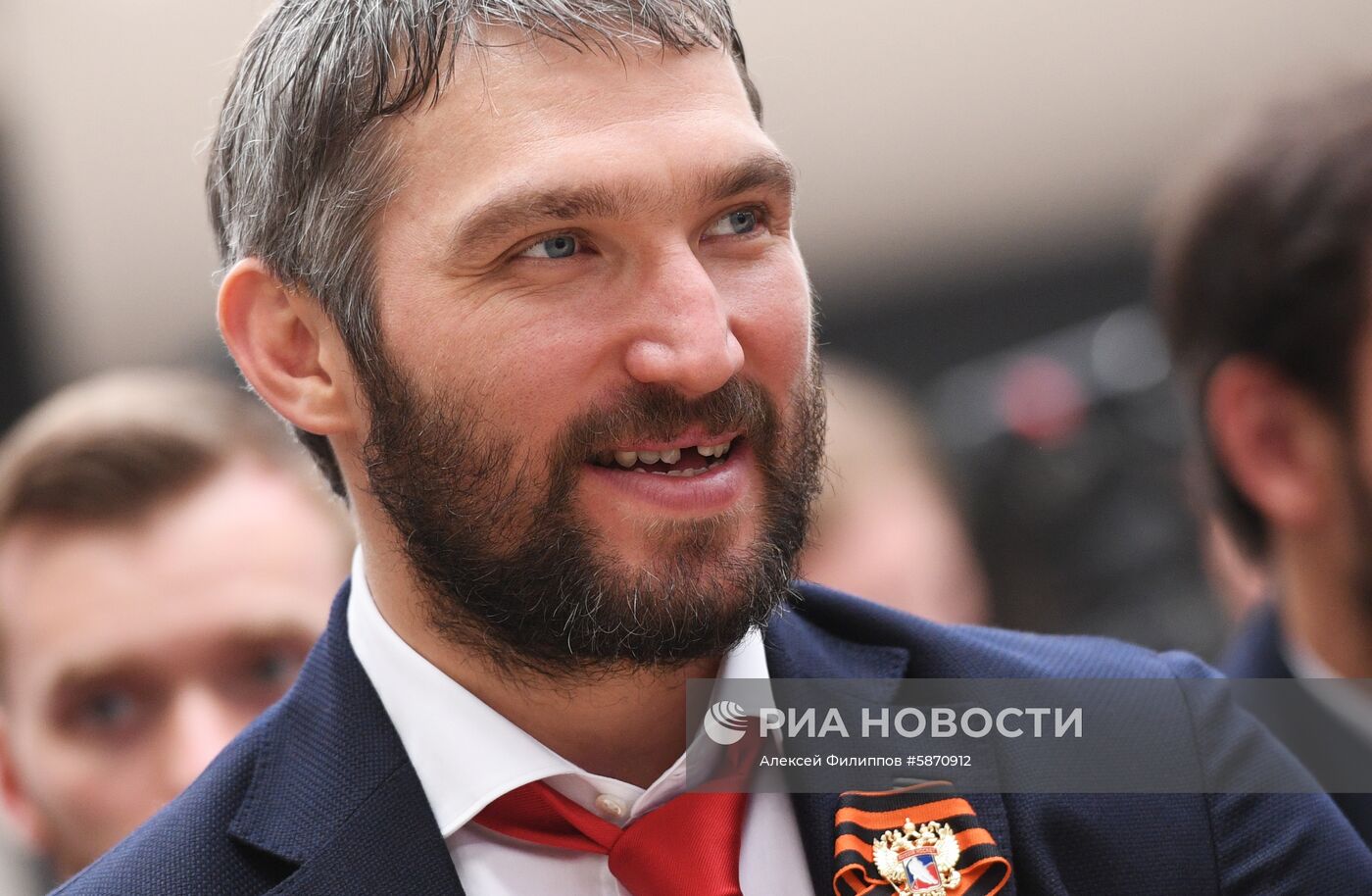 Презентация сборной России по хоккею перед ЧМ-2019