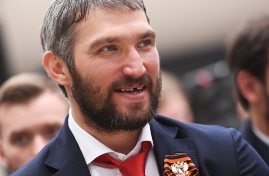 Презентация сборной России по хоккею перед ЧМ-2019