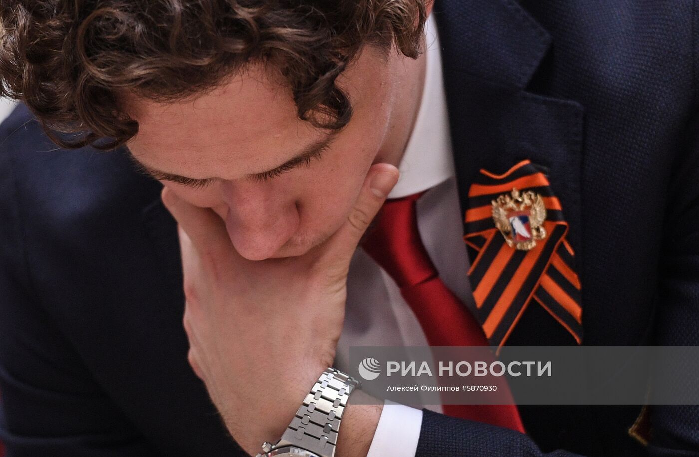 Презентация сборной России по хоккею перед ЧМ-2019