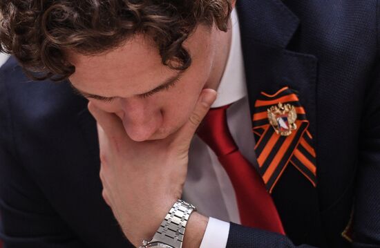 Презентация сборной России по хоккею перед ЧМ-2019