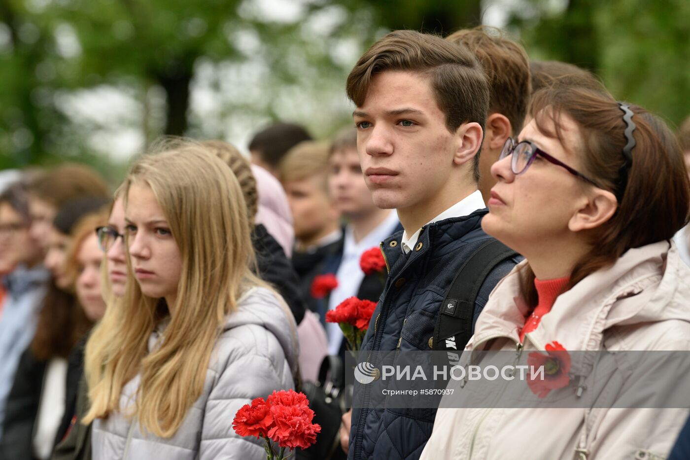 Акции на Украине в память о погибших во II Мировой войне