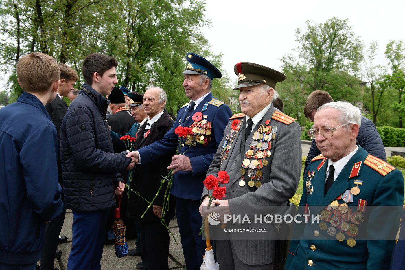 Акции на Украине в память о погибших во II Мировой войне