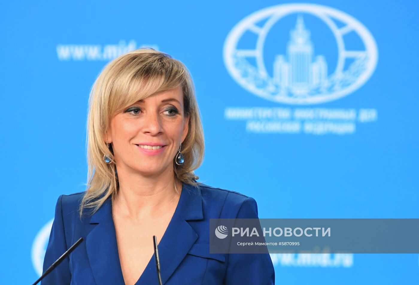 Брифинг официального представителя МИД России М. Захаровой