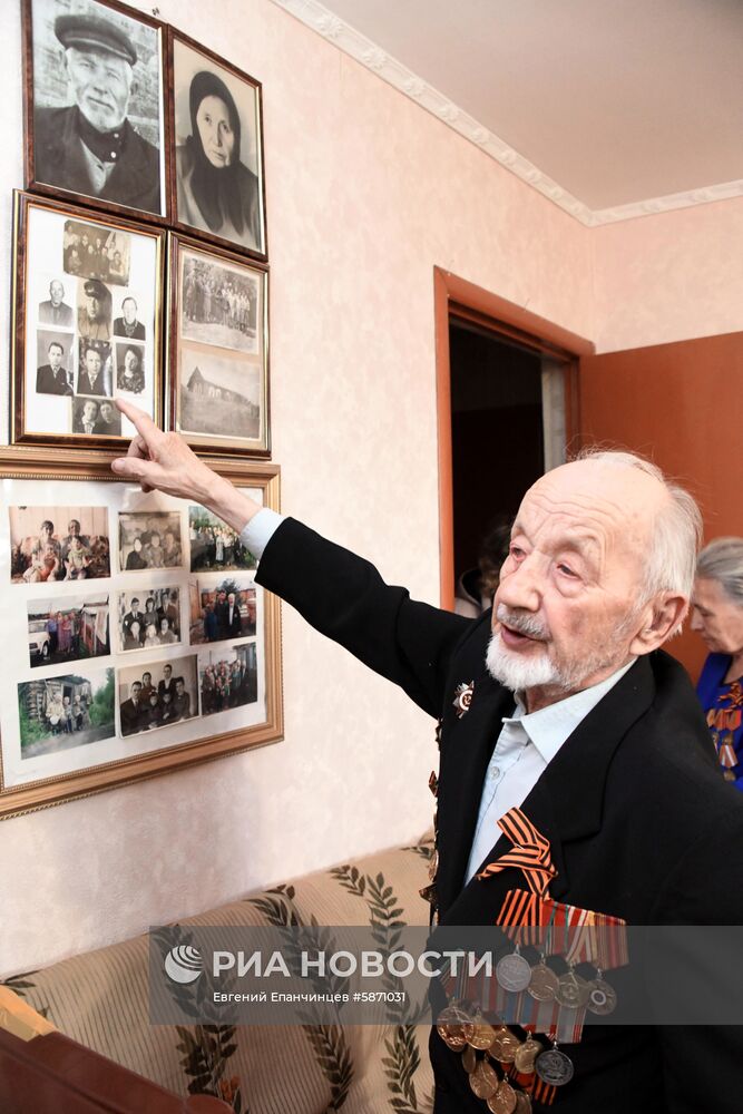 Ветеран Великой Отечественной войны Георгий Пыхалов 