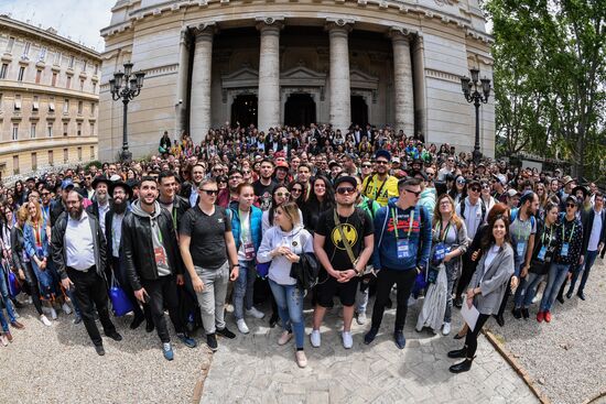 Визит делегации российских студентов в Италию