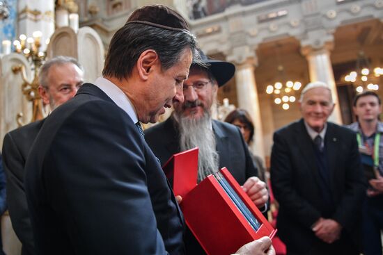 Визит делегации российских студентов в Италию