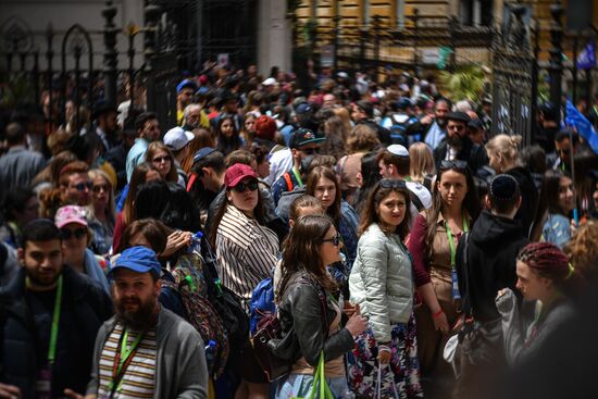 Визит делегации российских студентов в Италию