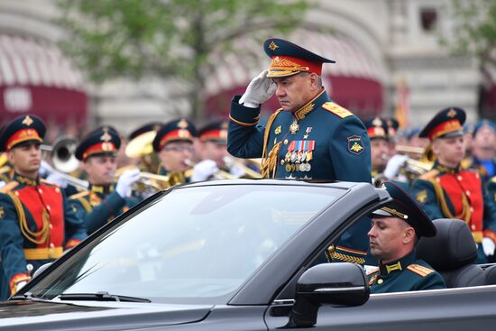 Военный парад, посвящённый 74-й годовщине Победы в Великой Отечественной войне 