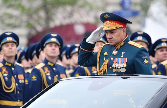 Военный парад, посвящённый 74-й годовщине Победы в Великой Отечественной войне 