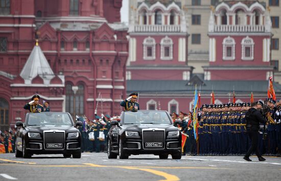 Военный парад, посвящённый 74-й годовщине Победы в Великой Отечественной войне 