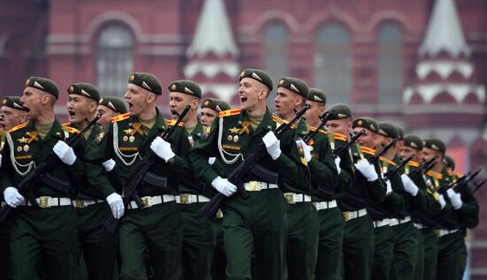 Военный парад, посвящённый 74-й годовщине Победы в Великой Отечественной войне 