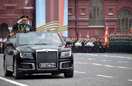 Военный парад, посвящённый 74-й годовщине Победы в Великой Отечественной войне