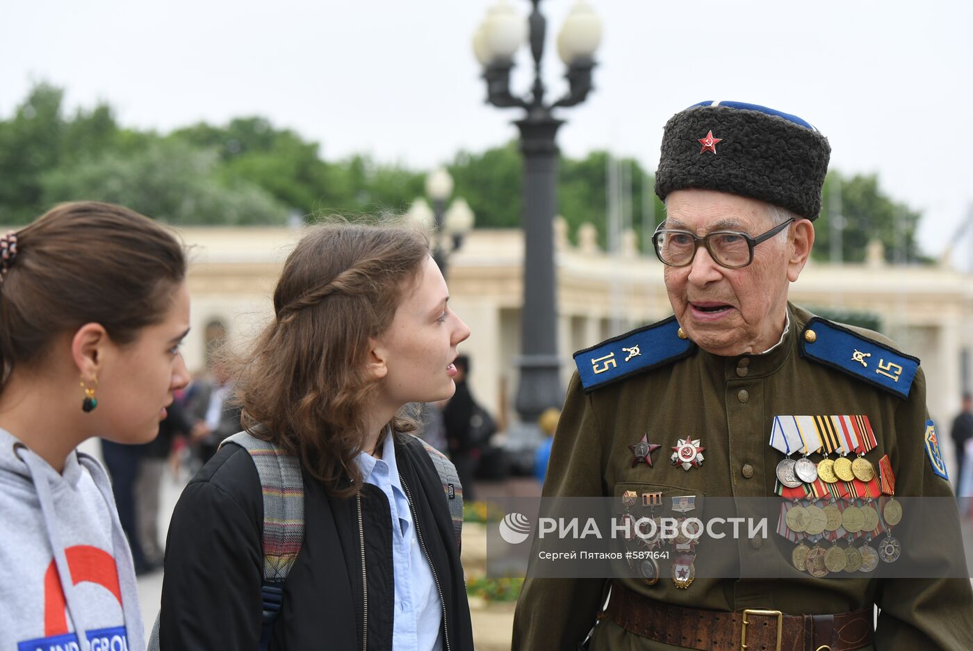 Празднование Дня Победы в Москве