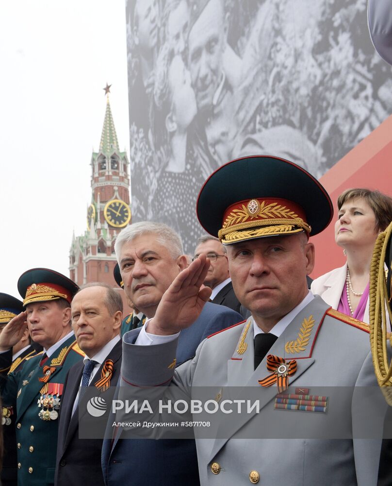 Военный парад, посвящённый 74-й годовщине Победы в Великой Отечественной войне