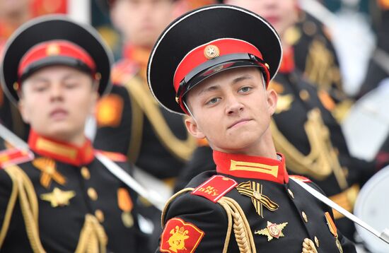 Военный парад, посвящённый 74-й годовщине Победы в Великой Отечественной войне 