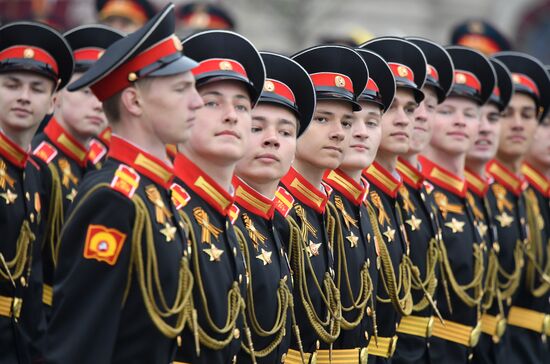 Военный парад, посвящённый 74-й годовщине Победы в Великой Отечественной войне 