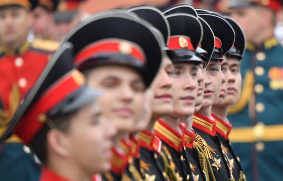 Военный парад, посвящённый 74-й годовщине Победы в Великой Отечественной войне 