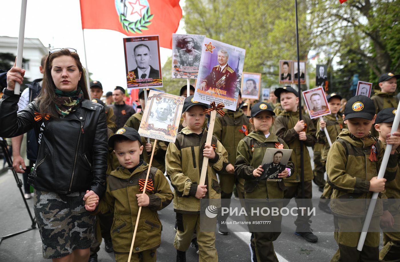 Акция "Бессмертный полк" в регионах России