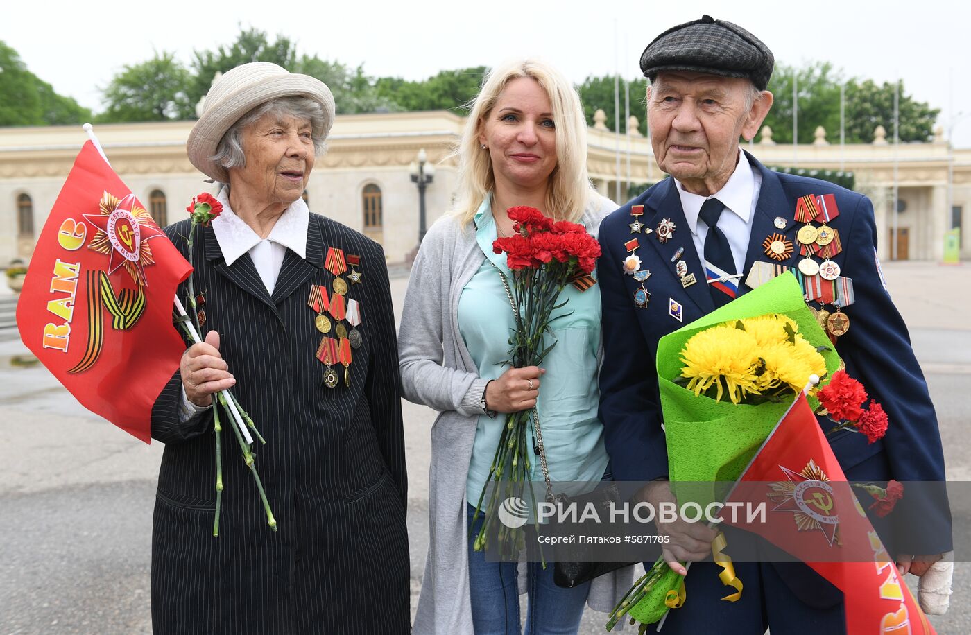 Празднование Дня Победы в Москве