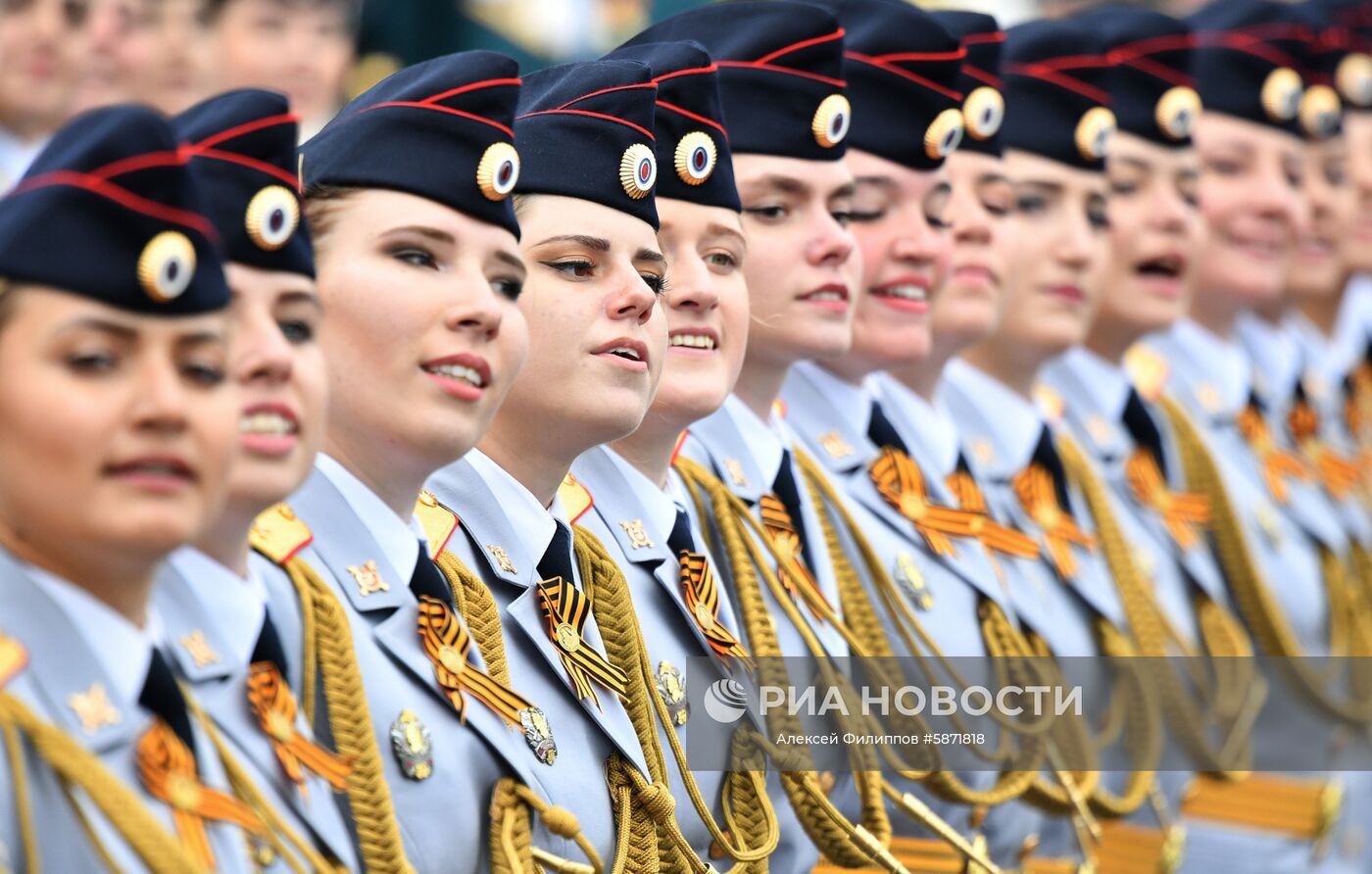 Военный парад, посвящённый 74-й годовщине Победы в Великой Отечественной войне