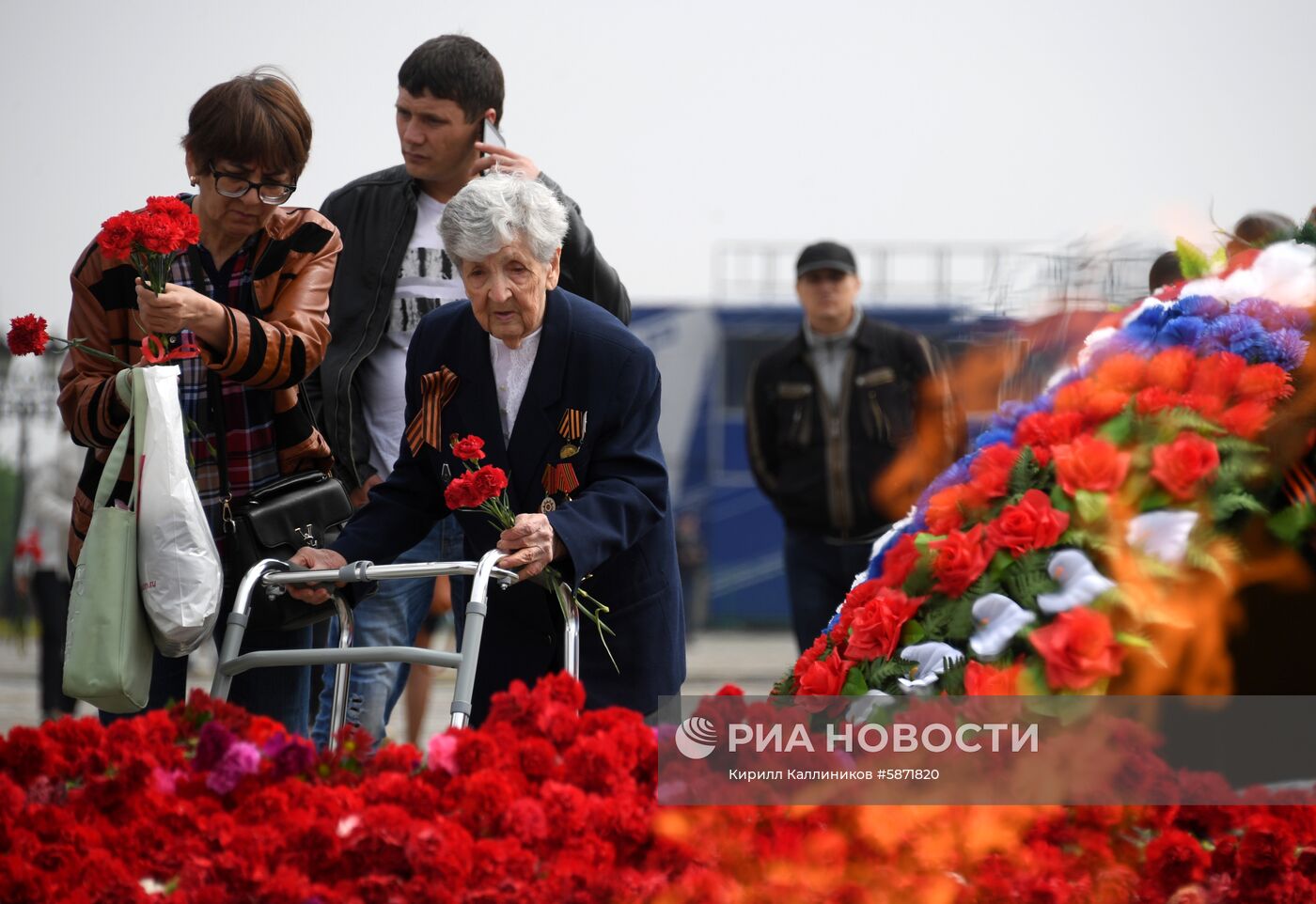 Празднование Дня Победы в Москве