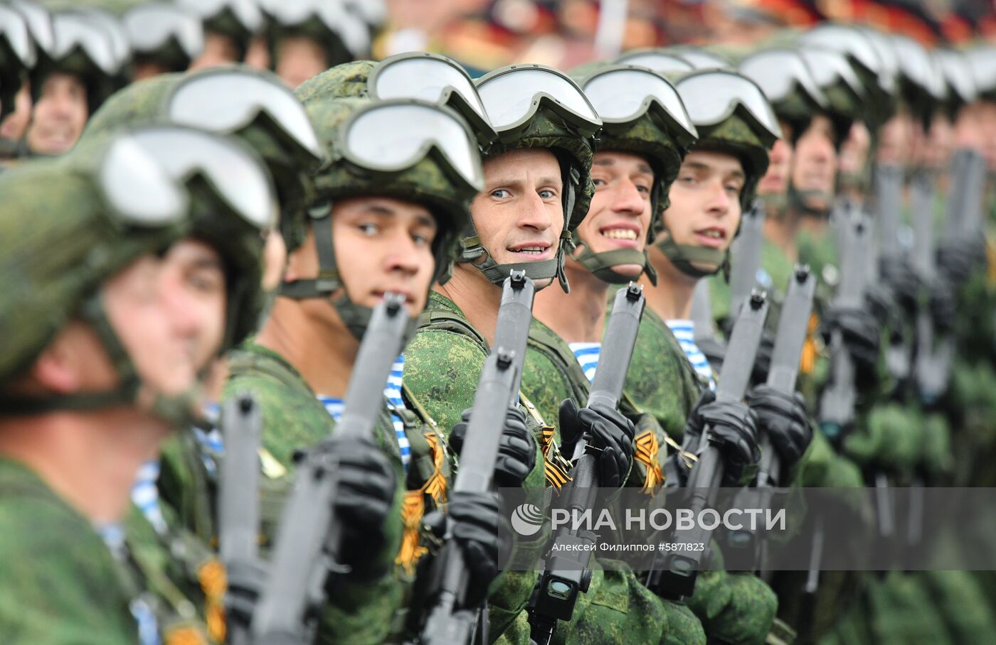 Военный парад, посвящённый 74-й годовщине Победы в Великой Отечественной войне 