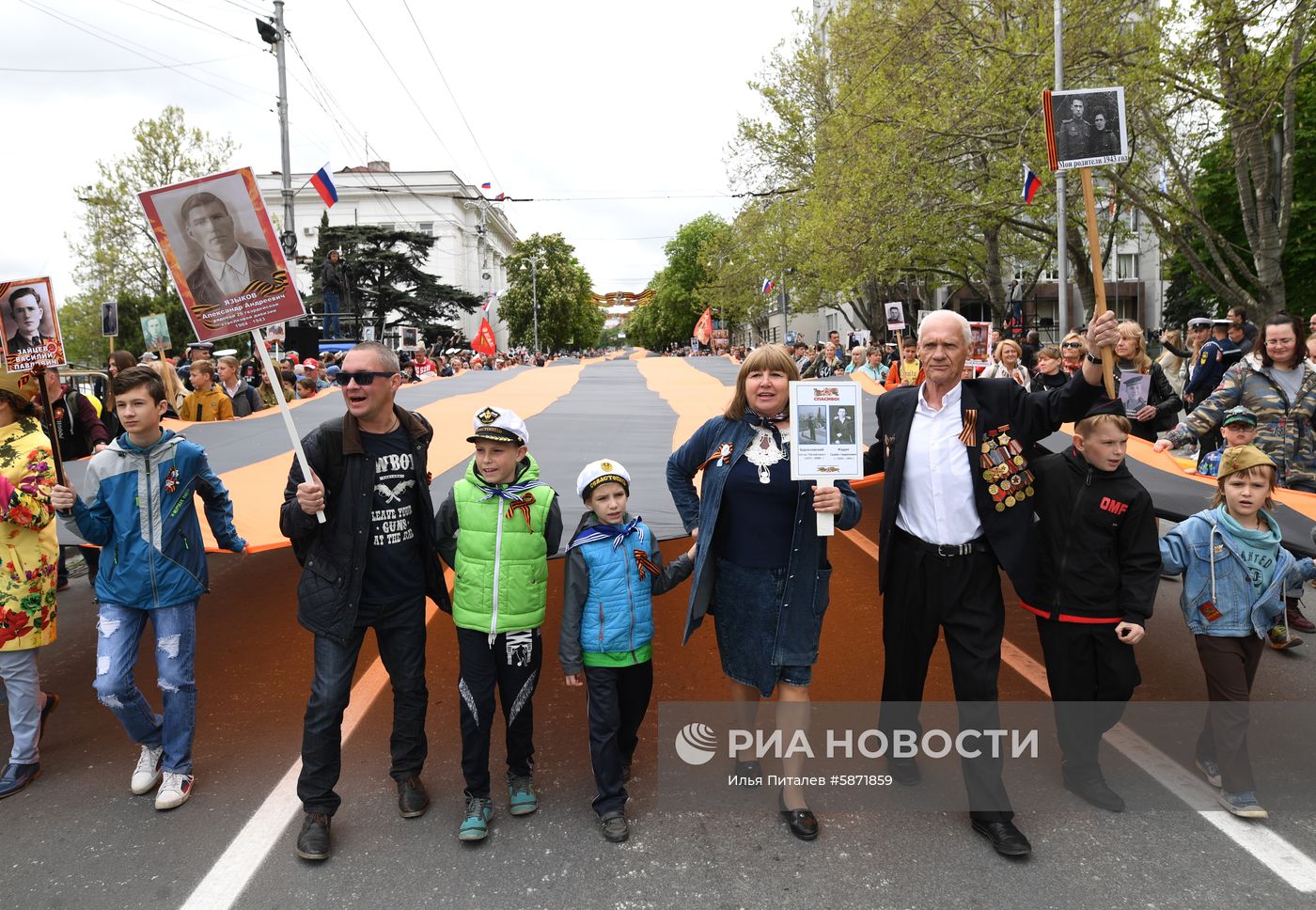 Акция "Бессмертный полк" в регионах России