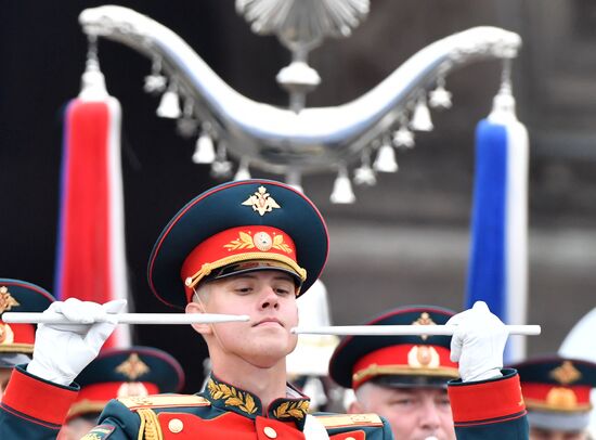 Военный парад, посвящённый 74-й годовщине Победы в Великой Отечественной войне 