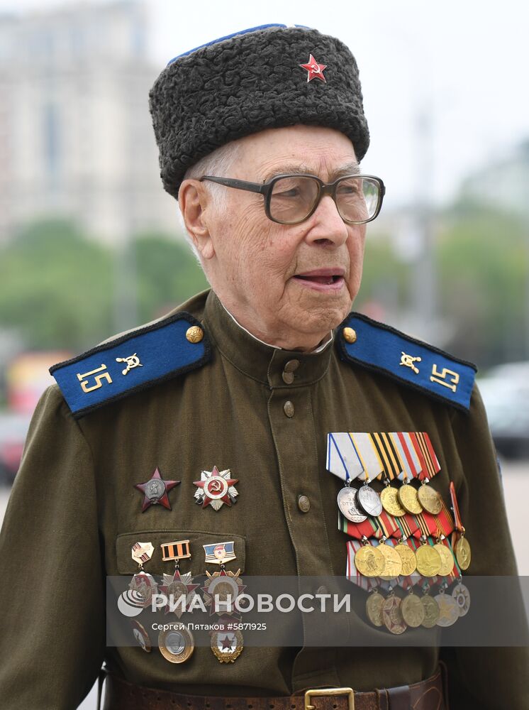 Празднование Дня Победы в Москве