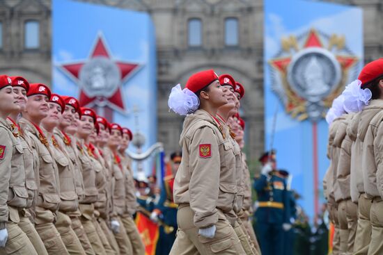 Военный парад, посвящённый 74-й годовщине Победы в Великой Отечественной войне 