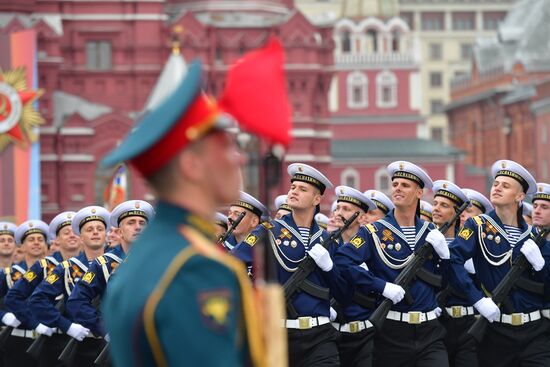 Военный парад, посвящённый 74-й годовщине Победы в Великой Отечественной войне 