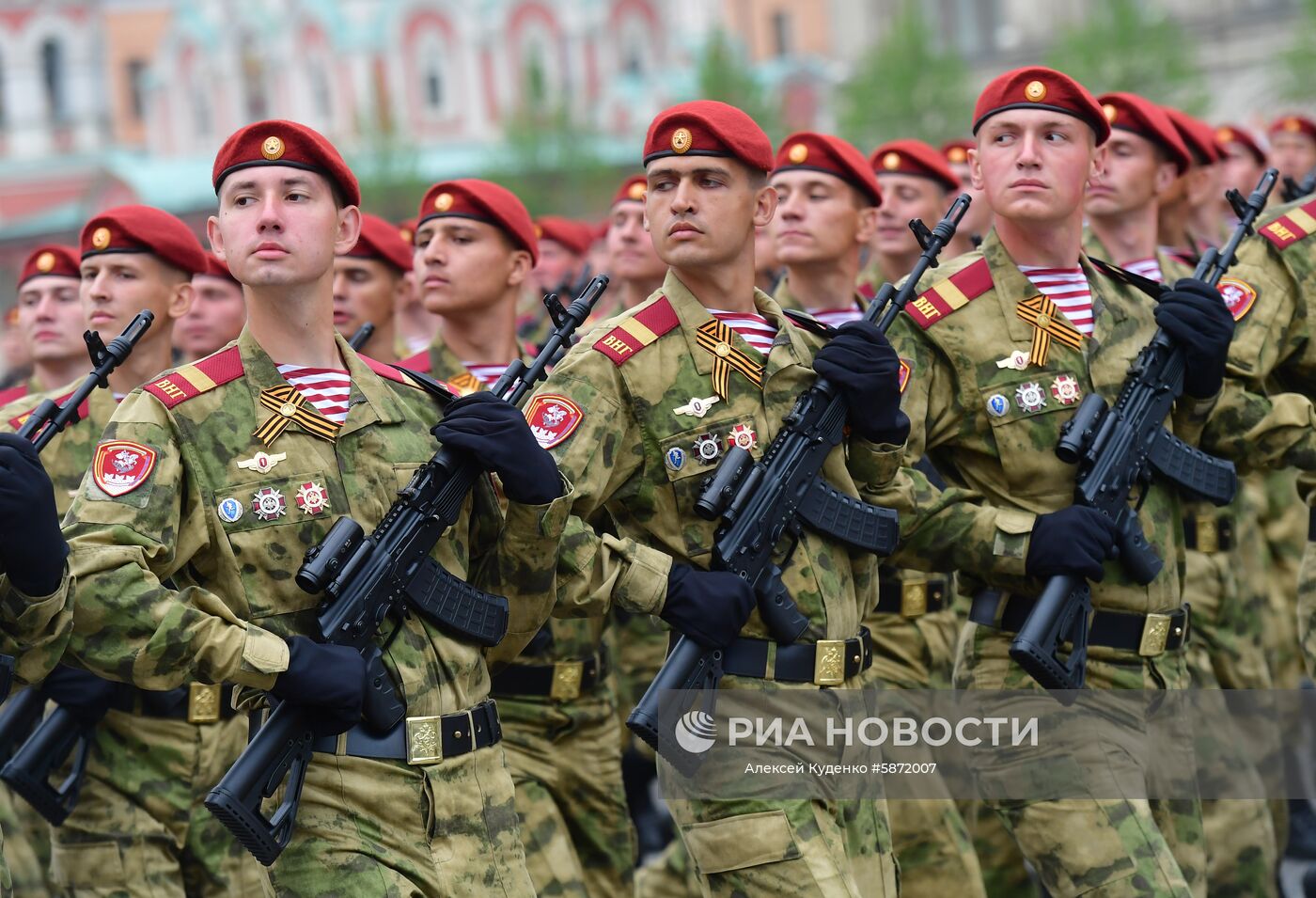 Военный парад, посвящённый 74-й годовщине Победы в Великой Отечественной войне