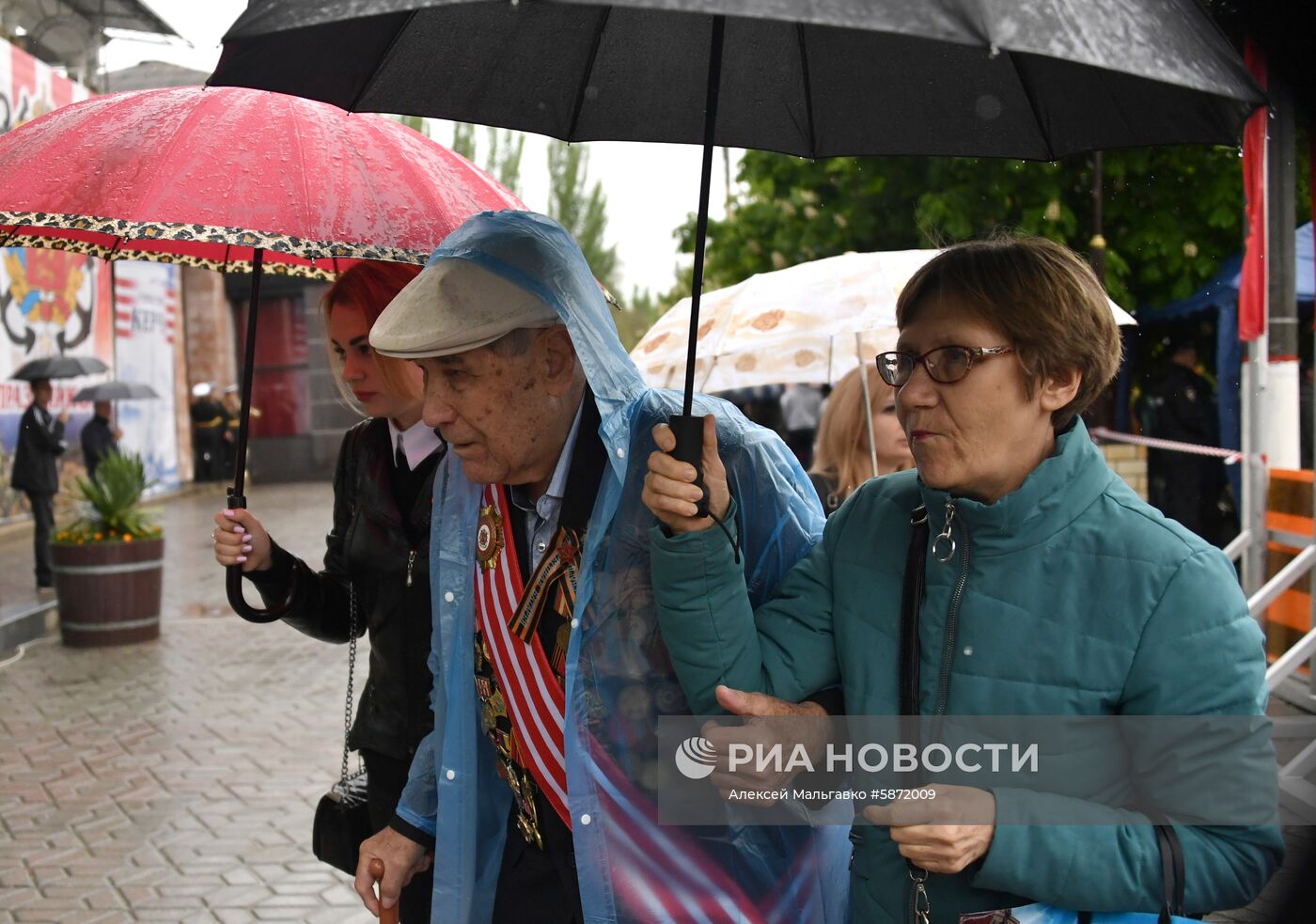 Празднование Дня Победы в регионах России