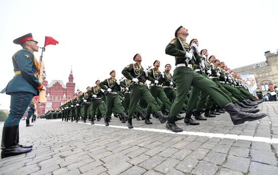 Военный парад, посвящённый 74-й годовщине Победы в Великой Отечественной войне 