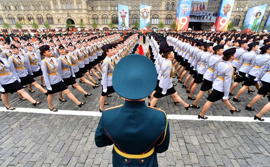 Военный парад, посвящённый 74-й годовщине Победы в Великой Отечественной войне 