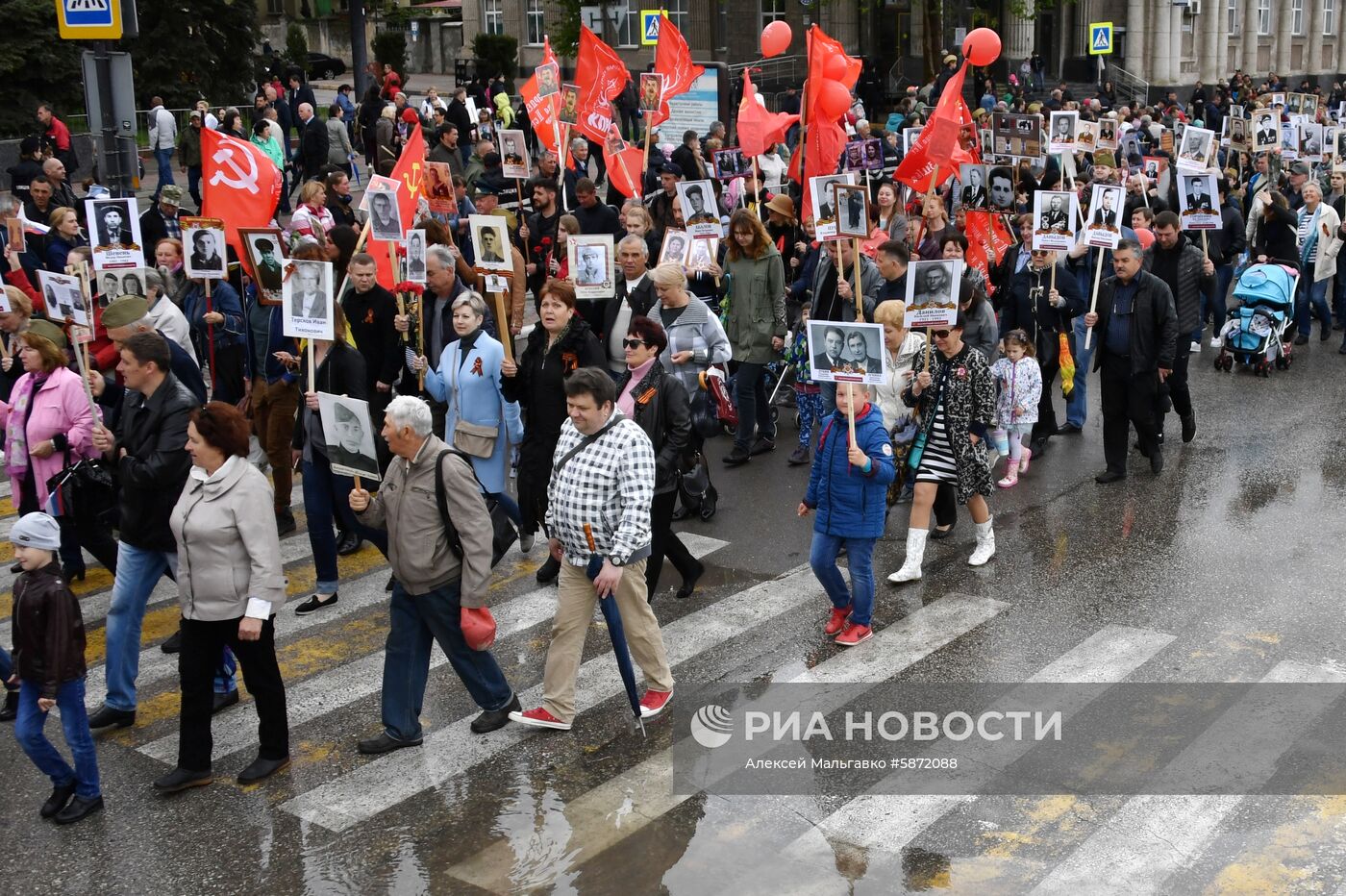 Акция "Бессмертный полк" в регионах России