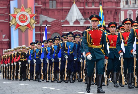 Военный парад, посвящённый 74-й годовщине Победы в Великой Отечественной войне 