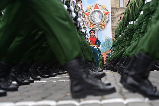 Военный парад, посвящённый 74-й годовщине Победы в Великой Отечественной войне 