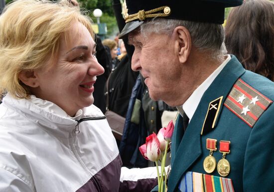 Акция "Бессмертный полк" и празднование Дня Победы на Украине