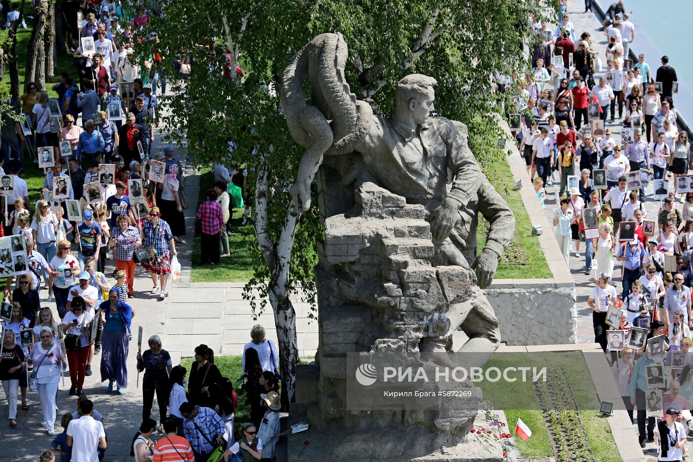 Акция "Бессмертный полк" в регионах России