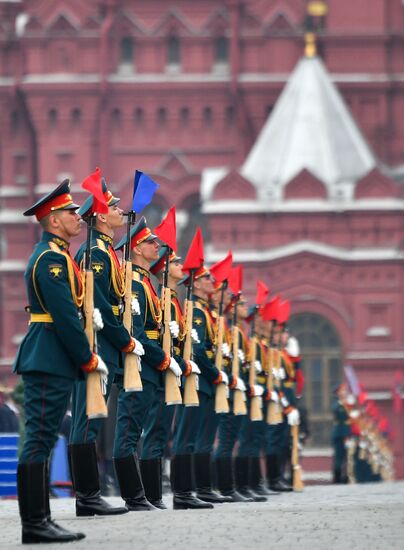 Военный парад, посвящённый 74-й годовщине Победы в Великой Отечественной войне 