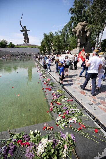 Празднование Дня Победы в регионах России