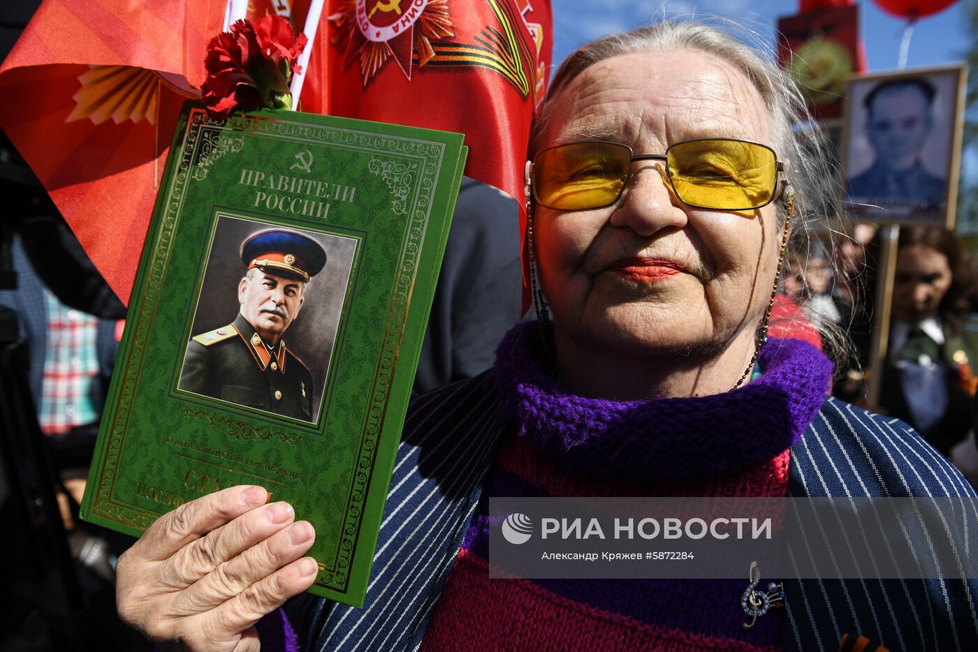 Открытие памятника Сталину в Новосибирске