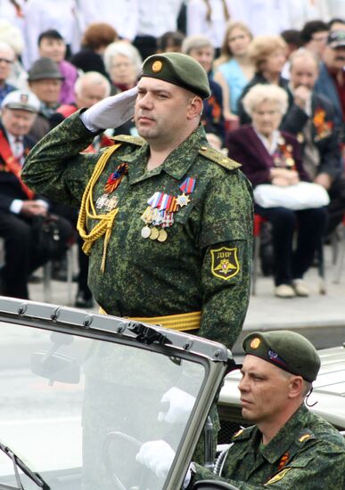 Празднование Дня Победы в Донецке и Луганске